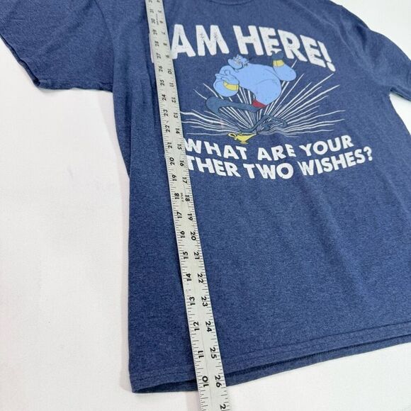 Disney Shirt Men’s Medium Genie Blie Short Sleeve Crewneck Cotton - Picture 3 of 6